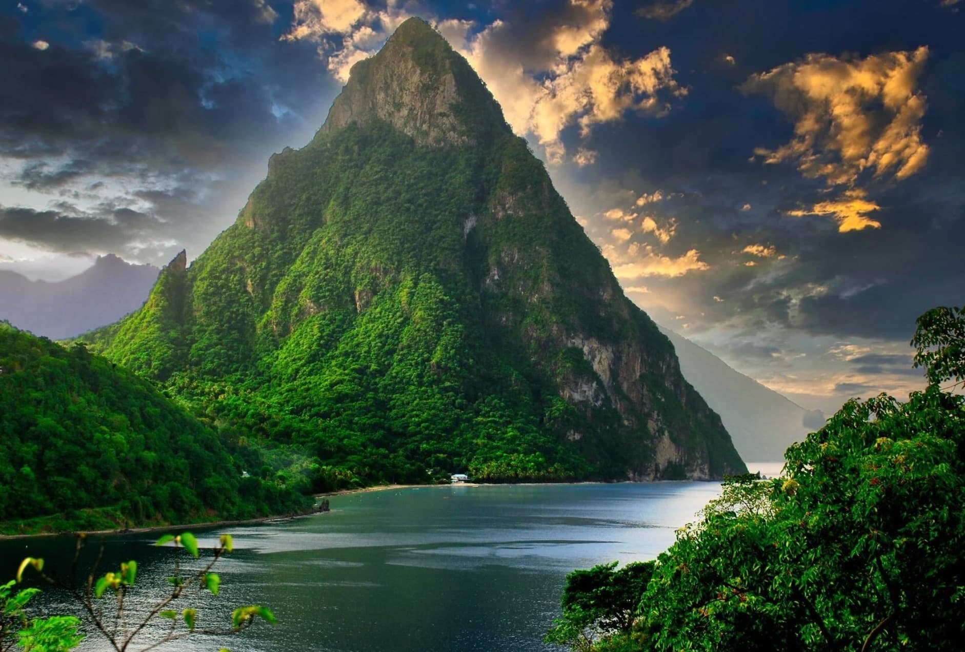 Day 3. The Piton Mountains, Saint Lucia