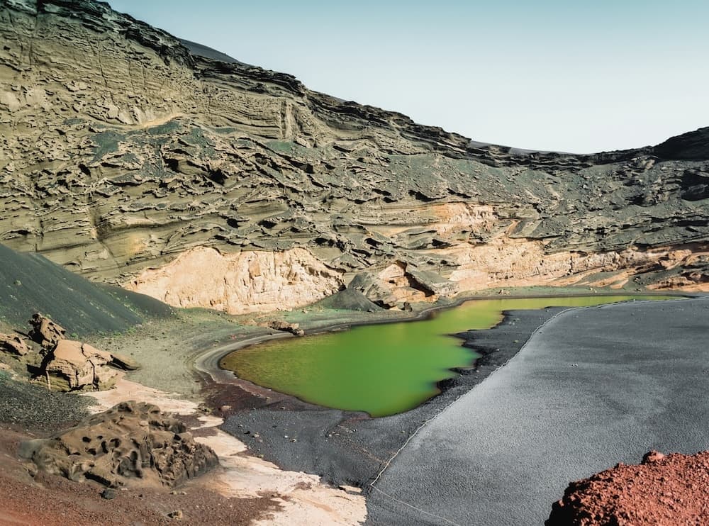 Outdoor group fitness practice in Lanzarote