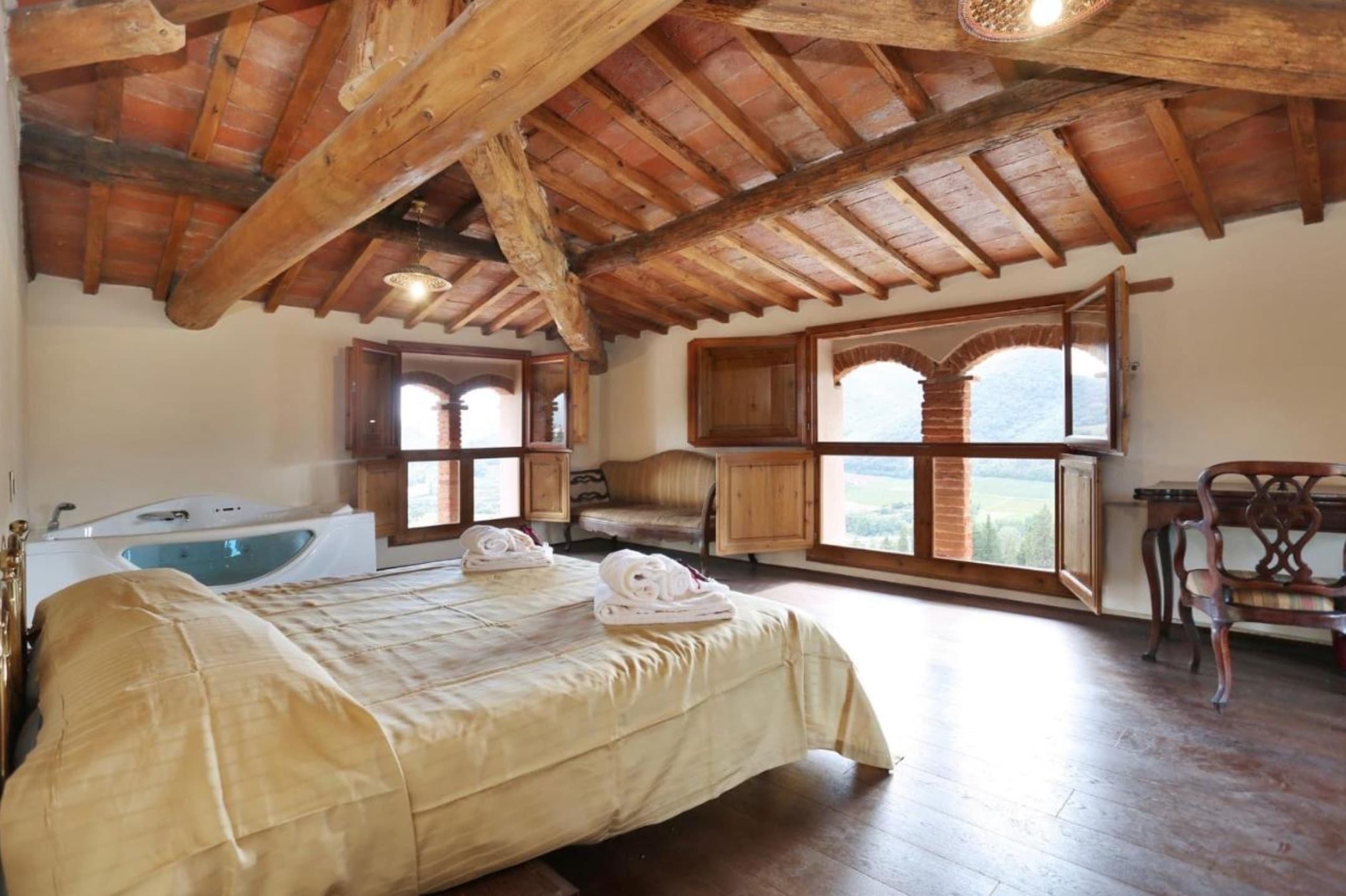 Visit to a sheep farm during the retreat in Tuscany